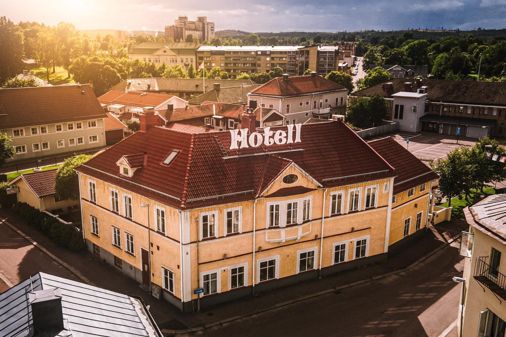 Hotell Hertig Karl Filipstad Exterior foto